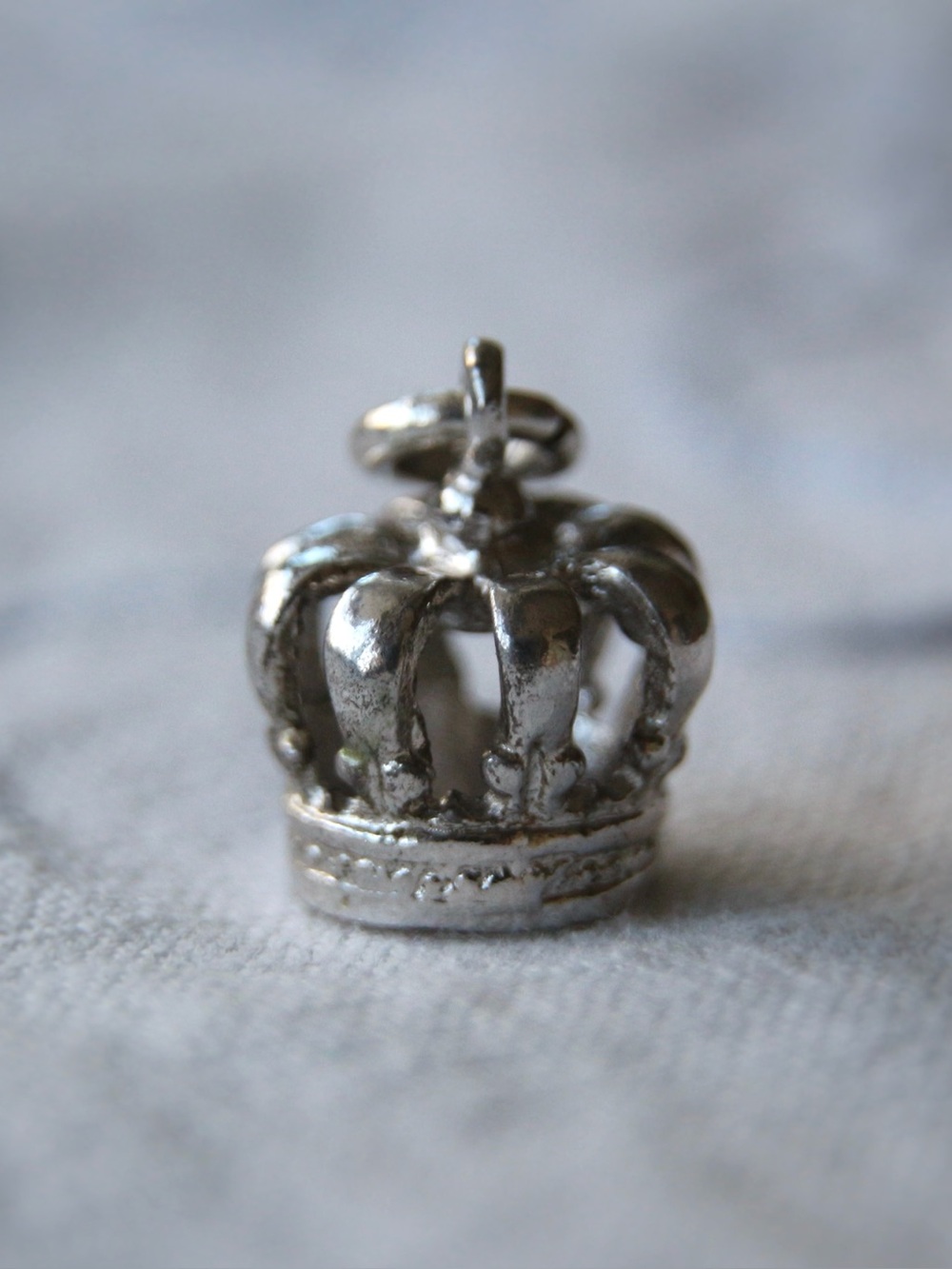 1950-70's Sterling Silver Royal Crown Charm